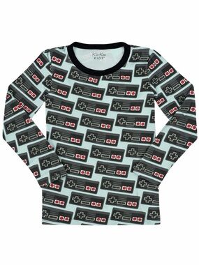 Kickee Pants Retro Game Controller Shirt Size 5